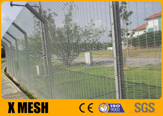 Prison Airport Metal 358 Anti Climb Mesh Fence Wysoki poziom bezpieczeństwa