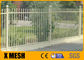 Ocynkowane, powlekane, metalowe ogrodzenie ochronne 96 &amp;#39;&amp;#39; Ogrodzenie z kutego żelaza