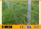 Zawiasowe ocynkowane ogrodzenie polowe z siatką drucianą 1,8 m ASTM A121