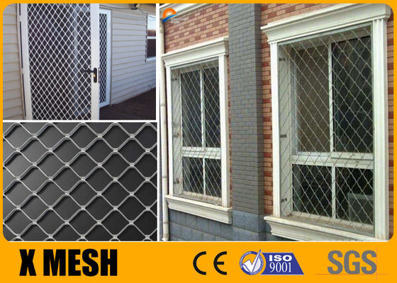 750-1250 mm Diamentowe rozszerzone siatki metalowej grille bariery ekrany trwałe