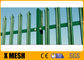 Panele ogrodzeniowe palisadowe powlekane proszkowo w kolorze zielonym Blada grubość 3 mm dla elektrociepłowni