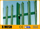 Panele ogrodzeniowe palisadowe powlekane proszkowo w kolorze zielonym Blada grubość 3 mm dla elektrociepłowni