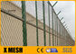 Spawane metalowe ogrodzenie zabezpieczające 100 x 100 mm Rozmiar otworu 3050 mm Wysokość
