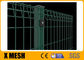 Powlekany PVC lub ocynkowany panel ogrodzeniowy BRC o wysokości 2,4 m