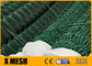 Ekonomiczne zielone siatki ogrodzeniowe z siatki PCV ASTM F668