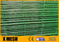 Ogrodzenie z siatki metalowej o średnicy 5 mm RAL 6005 Zielone panele ogrodzeniowe 3d