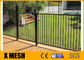 H 2.1m Bezpieczeństwo Metalowe ogrodzenie Malowane proszkowo aluminiowe ogrodzenie palisadowe