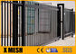 H 2.1m Bezpieczeństwo Metalowe ogrodzenie Malowane proszkowo aluminiowe ogrodzenie palisadowe
