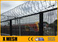Więzienie 8Ga Czarne ogrodzenie malowane proszkowo EN 10223 Wysokie bezpieczeństwo