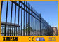 Astm F2589 Standardowe ozdobne ogrodzenie z kutego żelaza Ochrona granicy antykorozyjnej