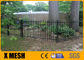 Stop aluminium 2,4 x 2 m Bezpieczeństwo Metalowe ogrodzenie Bezobsługowe Balkon ogrodowy